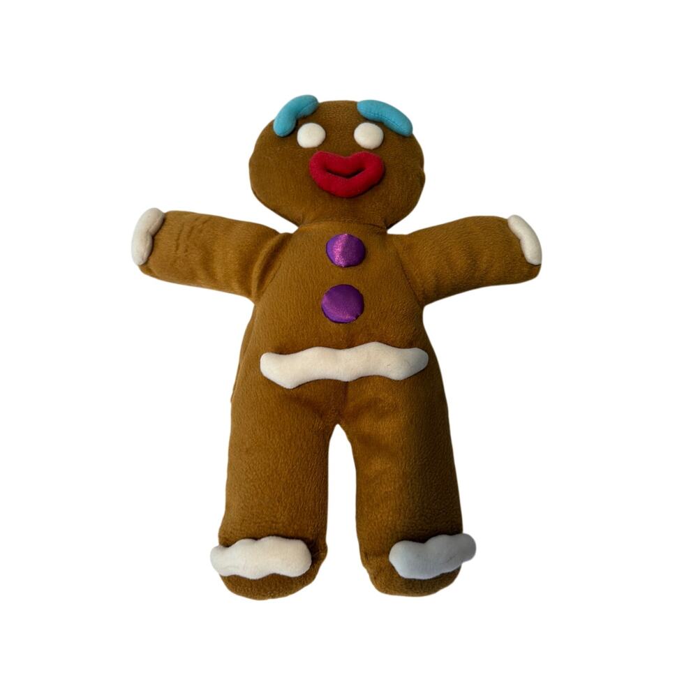 Shrek The Musical GINGY The Gingerbread Man PUPPET 12" Plush Dreamworks 2011